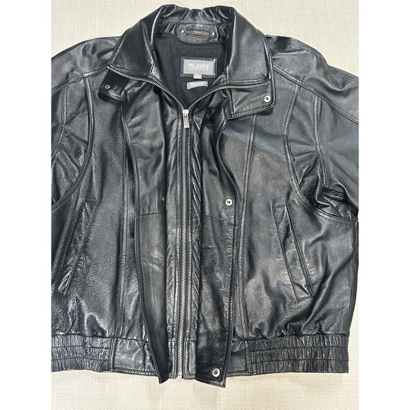 Wilson's Leather Jacket Thinsulate 2 In 1 Mens Size XL Excellent Condition Black - Picture 9 of 16